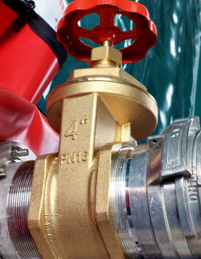 Vanne pompier poche incendie