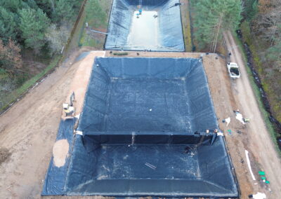 Bassin ORANO Traitement eau PEHD