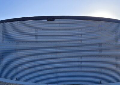 Citerne acier cylindrique stockage effluents