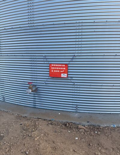 Citerne acier Raccord pompier