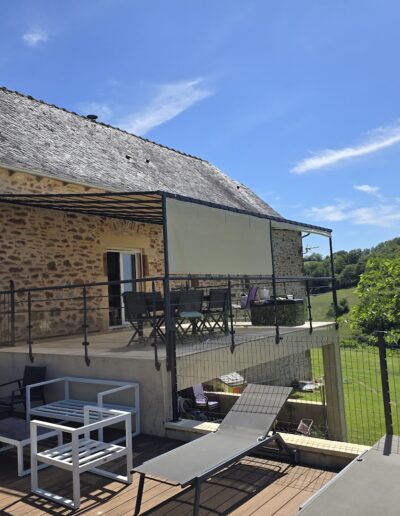 Microperforée Bâche protection solaire