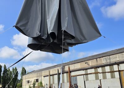 couverture fosse circulaire